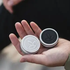 cbd balm in hands